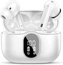 Load image into Gallery viewer, Wireless Earbuds, Bluetooth 5.4 Headphones Bass Stereo, Ear Buds with Noise Cancelling Mic, LED Display in Ear Earphones Clear Calls, IP7 Waterproof Bluetooth Earbuds for Laptop/Phones/Sports