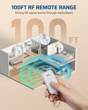 Load image into Gallery viewer, Indoor Remote Control Outlet, Wireless Remote Light Switch, No Interference Remote Outlet Switch, No Wiring, 15A/1875W, 100ft RF Range, Compact Design, Programmable