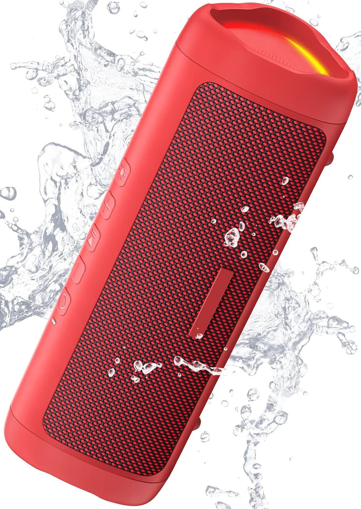 Bluetooth Speaker with HD Sound, Portable Wireless, IPX5 Waterproof, Up to 20H Playtime, TWS Pairing, BT5.3, for Home/Party/Outdoor/Beach, Electronic Gadgets, Birthday Gift