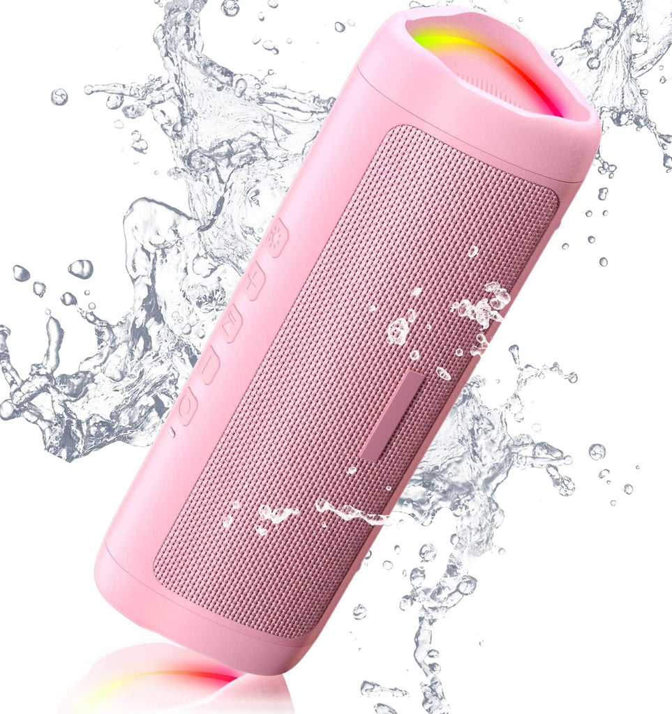 Bluetooth Speaker with HD Sound, Portable Wireless, IPX5 Waterproof, Up to 20H Playtime, TWS Pairing, BT5.3, for Home/Party/Outdoor/Beach, Electronic Gadgets, Birthday Gift
