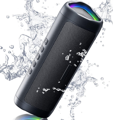 Bluetooth Speaker with HD Sound, Portable Wireless, IPX5 Waterproof, Up to 20H Playtime, TWS Pairing, BT5.3, for Home/Party/Outdoor/Beach, Electronic Gadgets, Birthday Gift